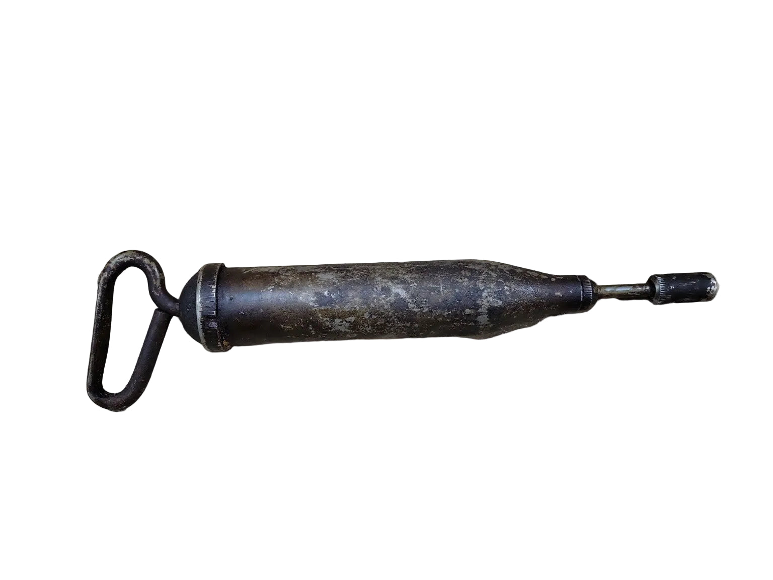 Vintage Alemite Model 6556 Hydraulic Grease Gun – Industrial Steel Tool
