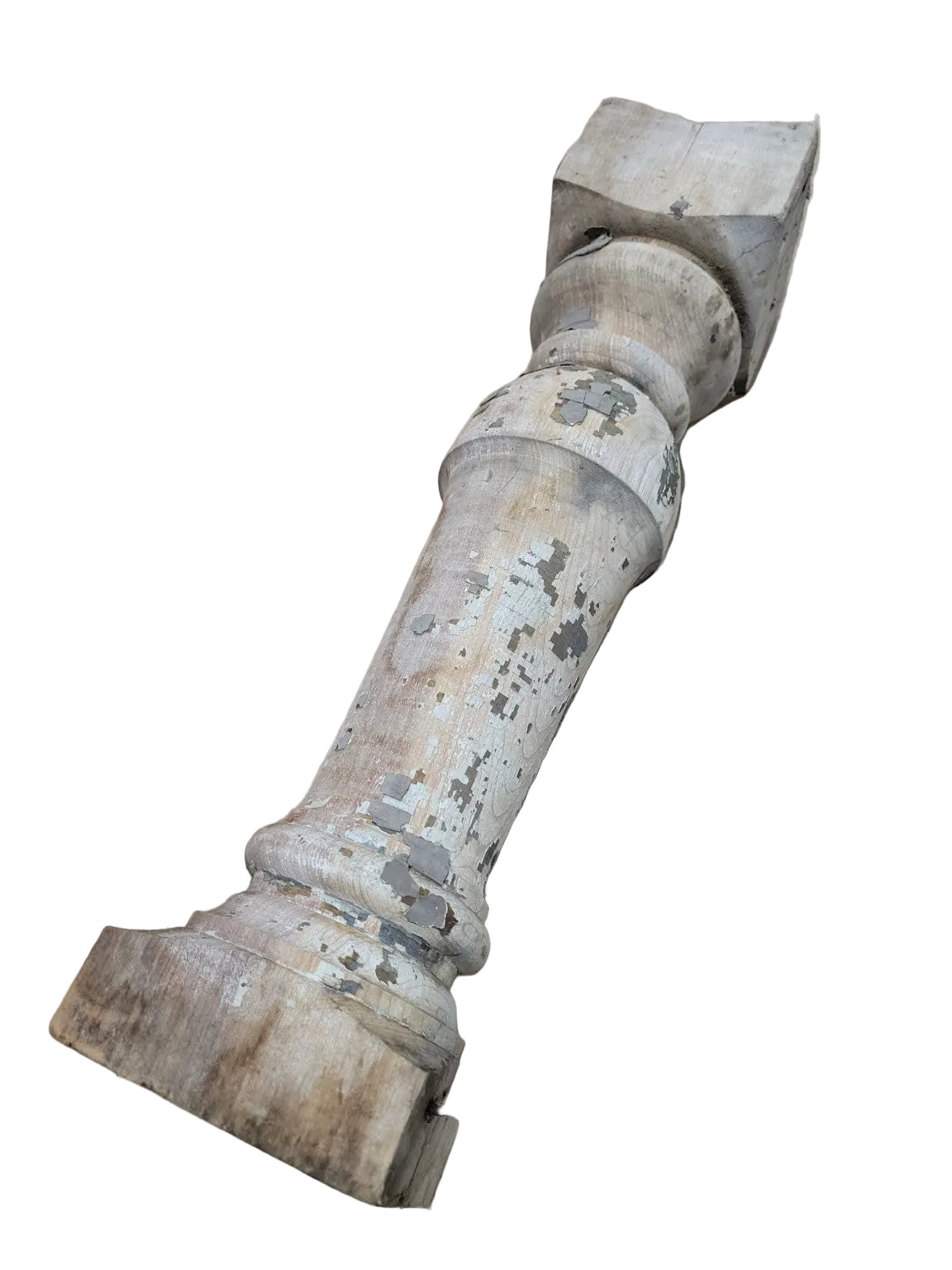 Antique Turned Wood Railing Posts – Set of 15