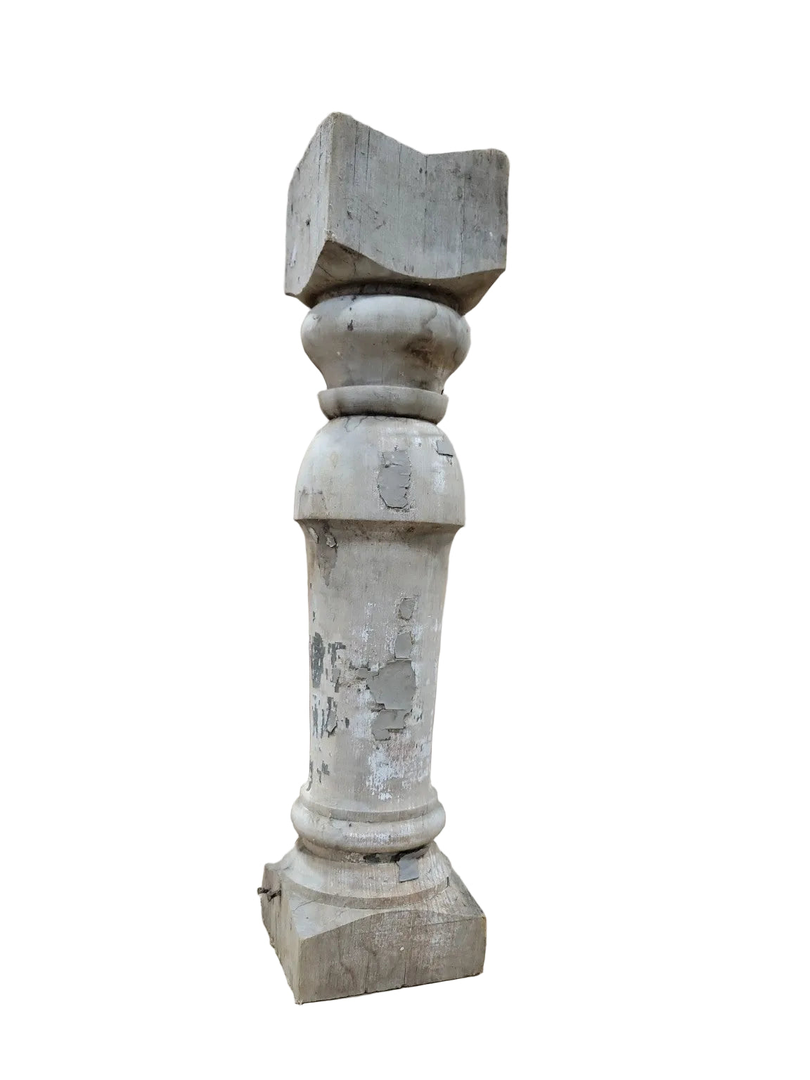 Antique Turned Wood Railing Posts – Set of 15