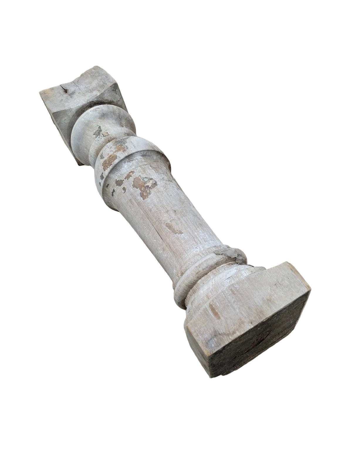 Antique Turned Wood Railing Posts – Set of 15