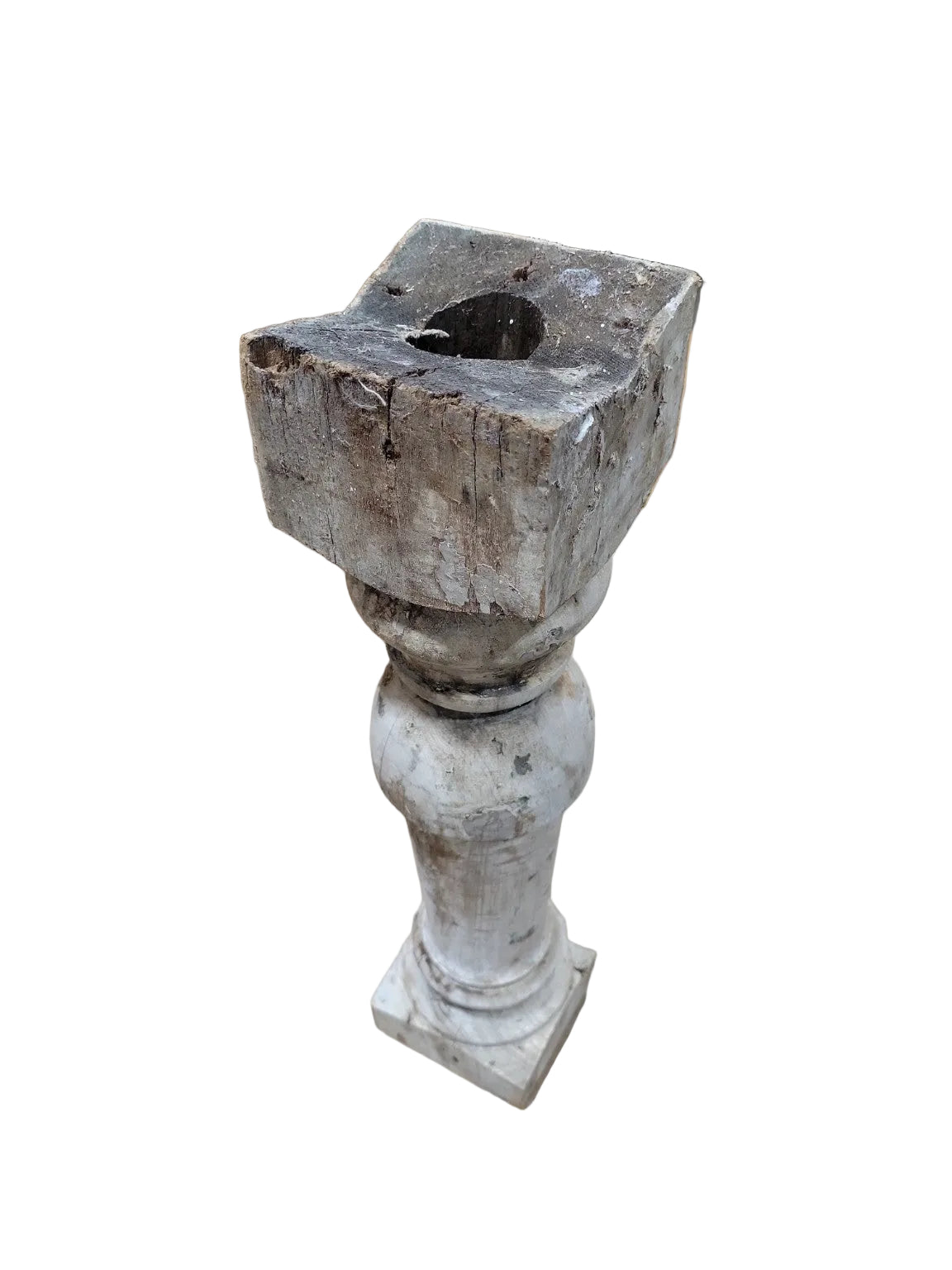 Antique Turned Wood Railing Posts – Set of 15