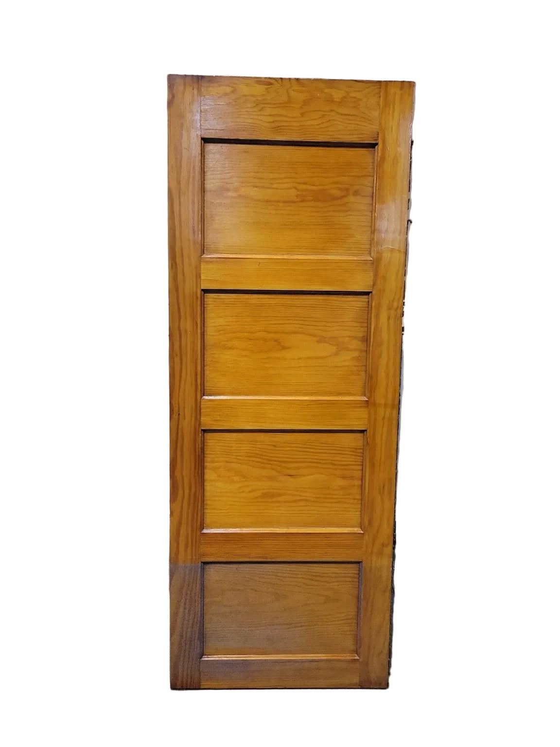 Antique Four Panel Pine Cabinet Door