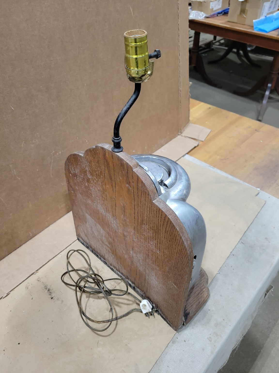 Art Deco Mini Jukebox Lamp Conversion