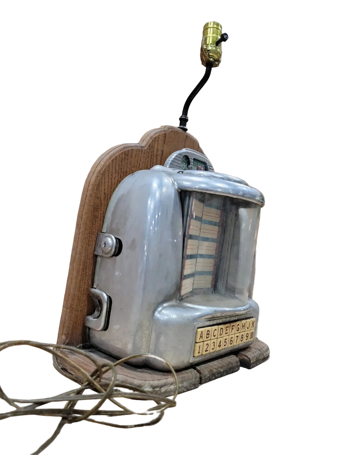 Art Deco Mini Jukebox Lamp Conversion
