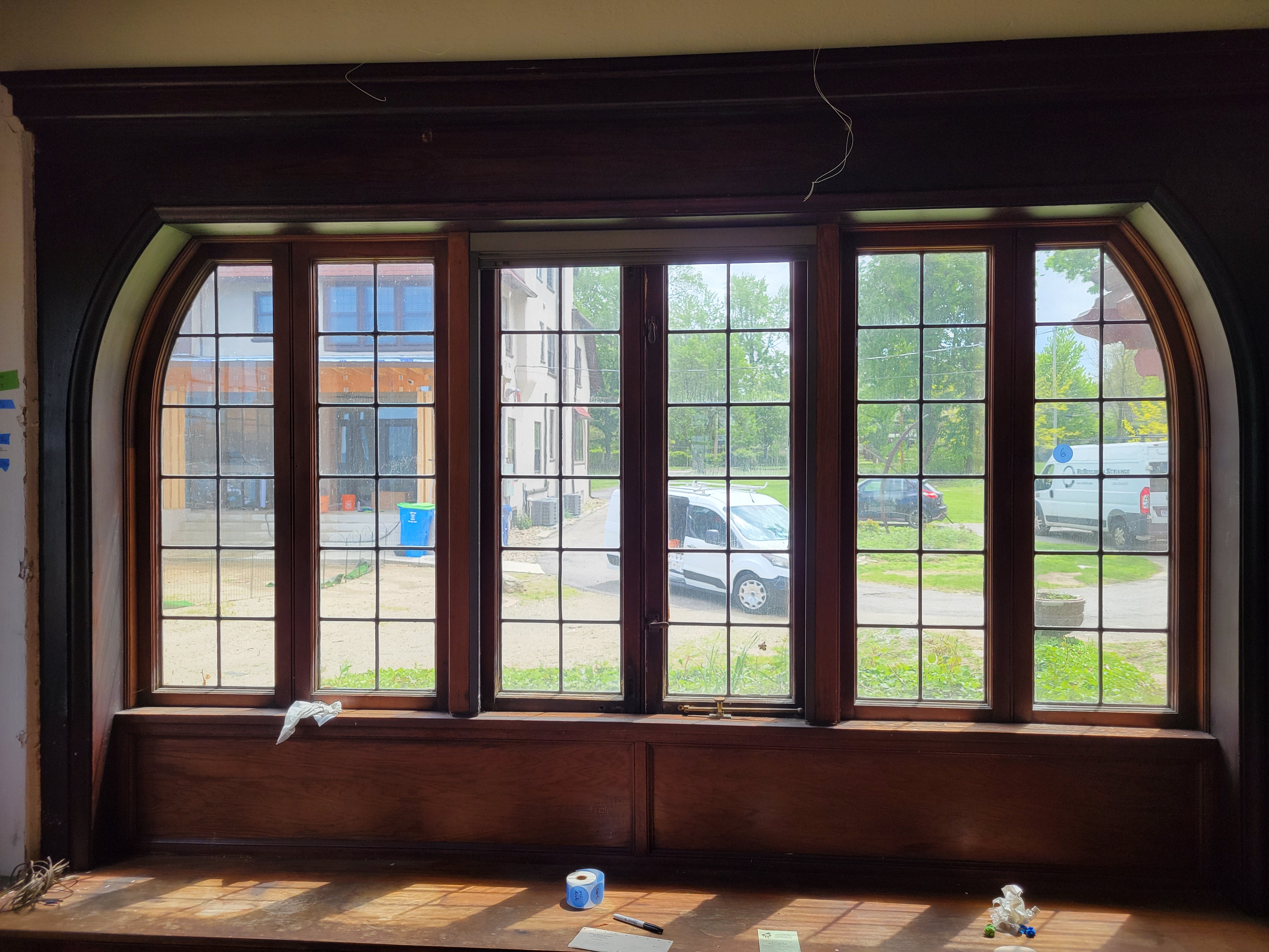 1913 Music Room Window Assembly
