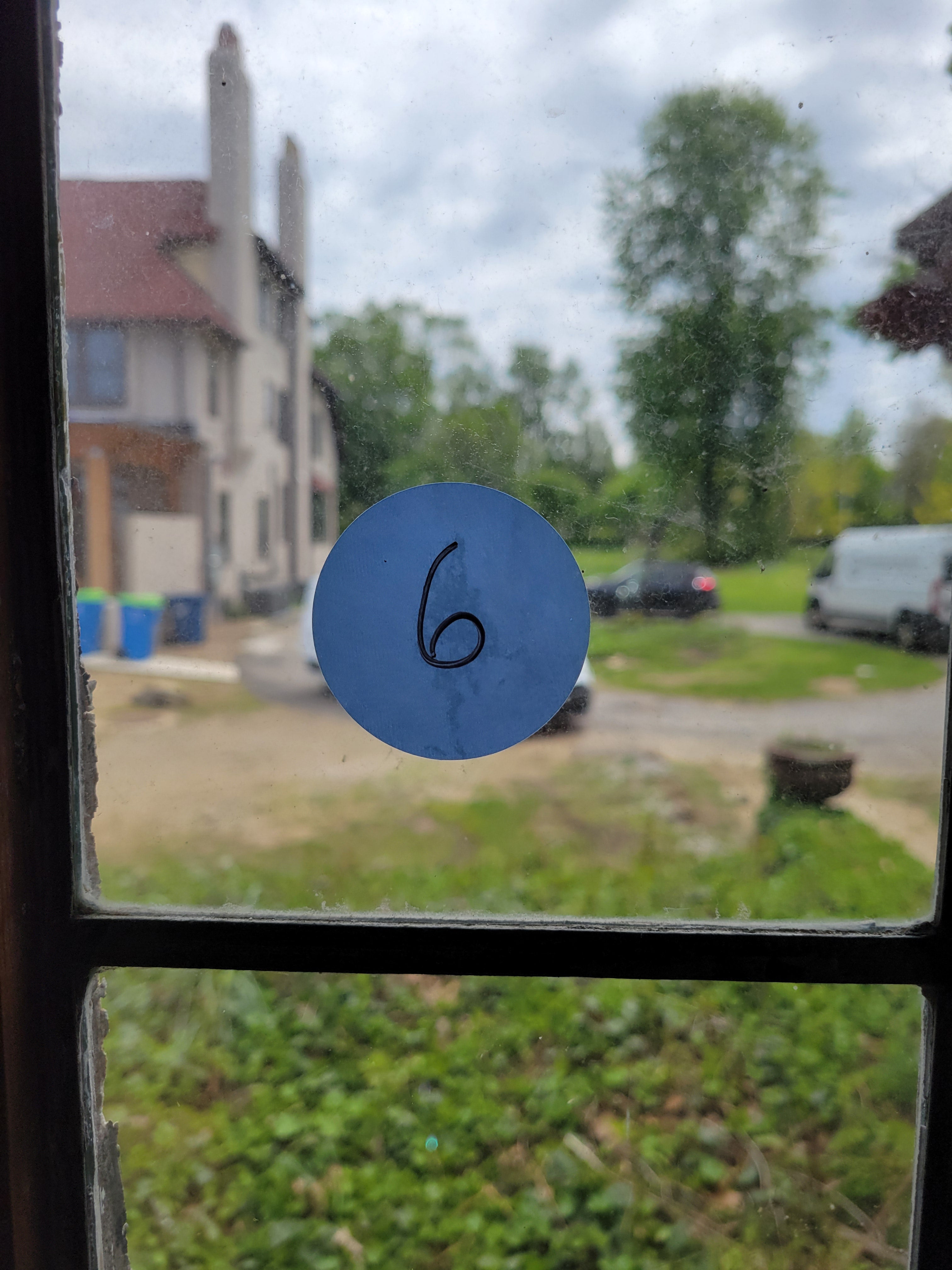 1913 Music Room Window Assembly