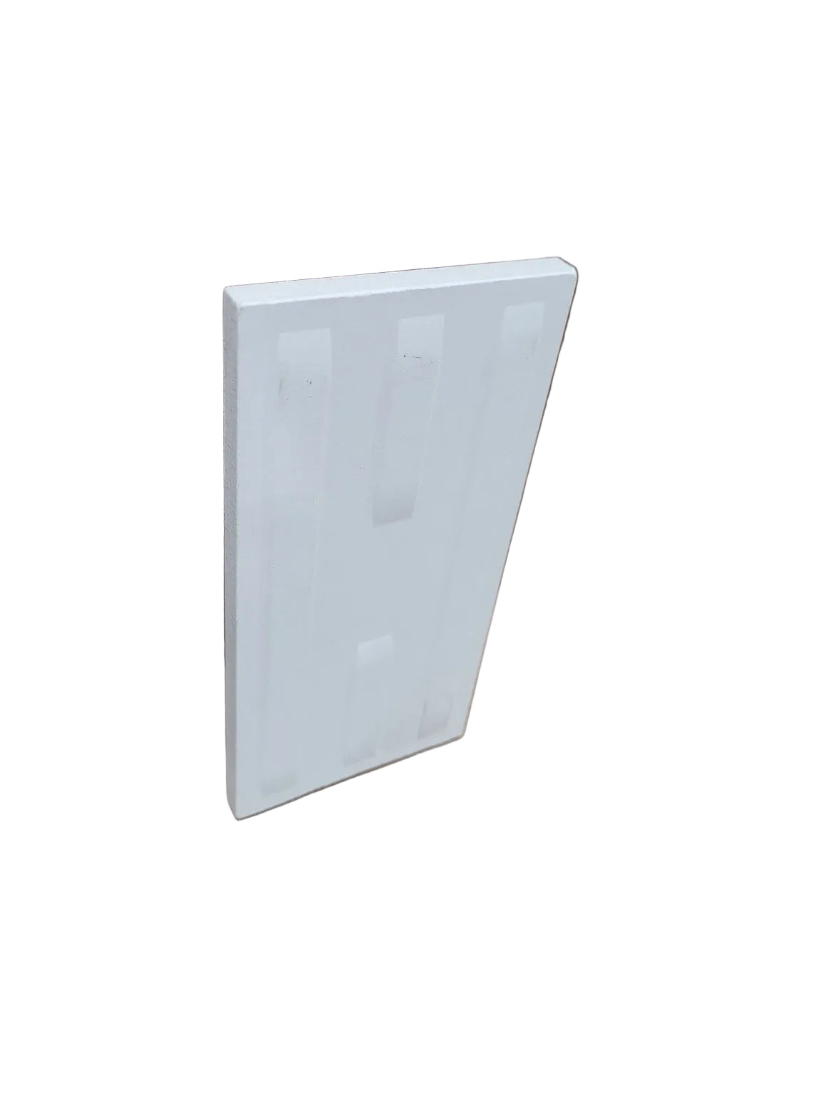 Modern White Ceramic Subway Tile Set – 3" x 6" (8 Pieces)