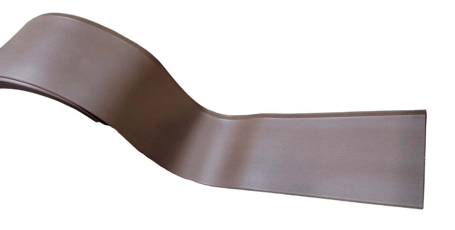 Espresso Vinyl Stair Riser Coil – 7" x 50'