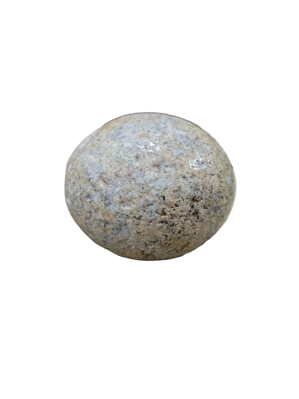 Polished Granite Sphere Decorative Stone – 3 ½" Diameter