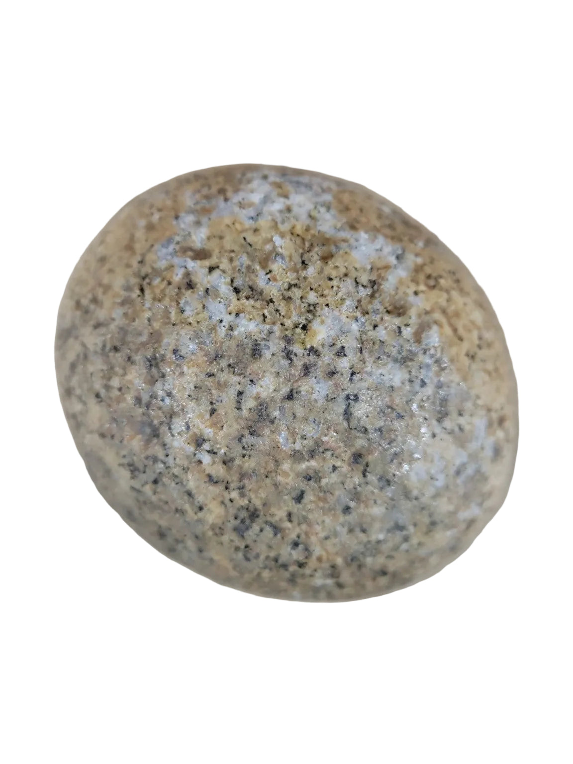 Polished Granite Sphere Decorative Stone – 3 ½" Diameter