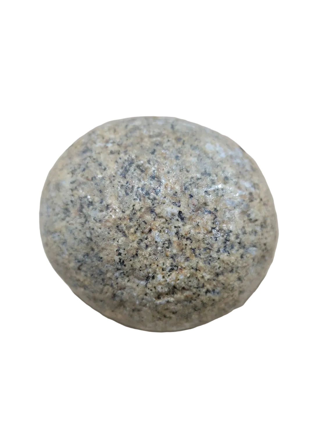 Polished Granite Sphere Decorative Stone – 3 ½" Diameter