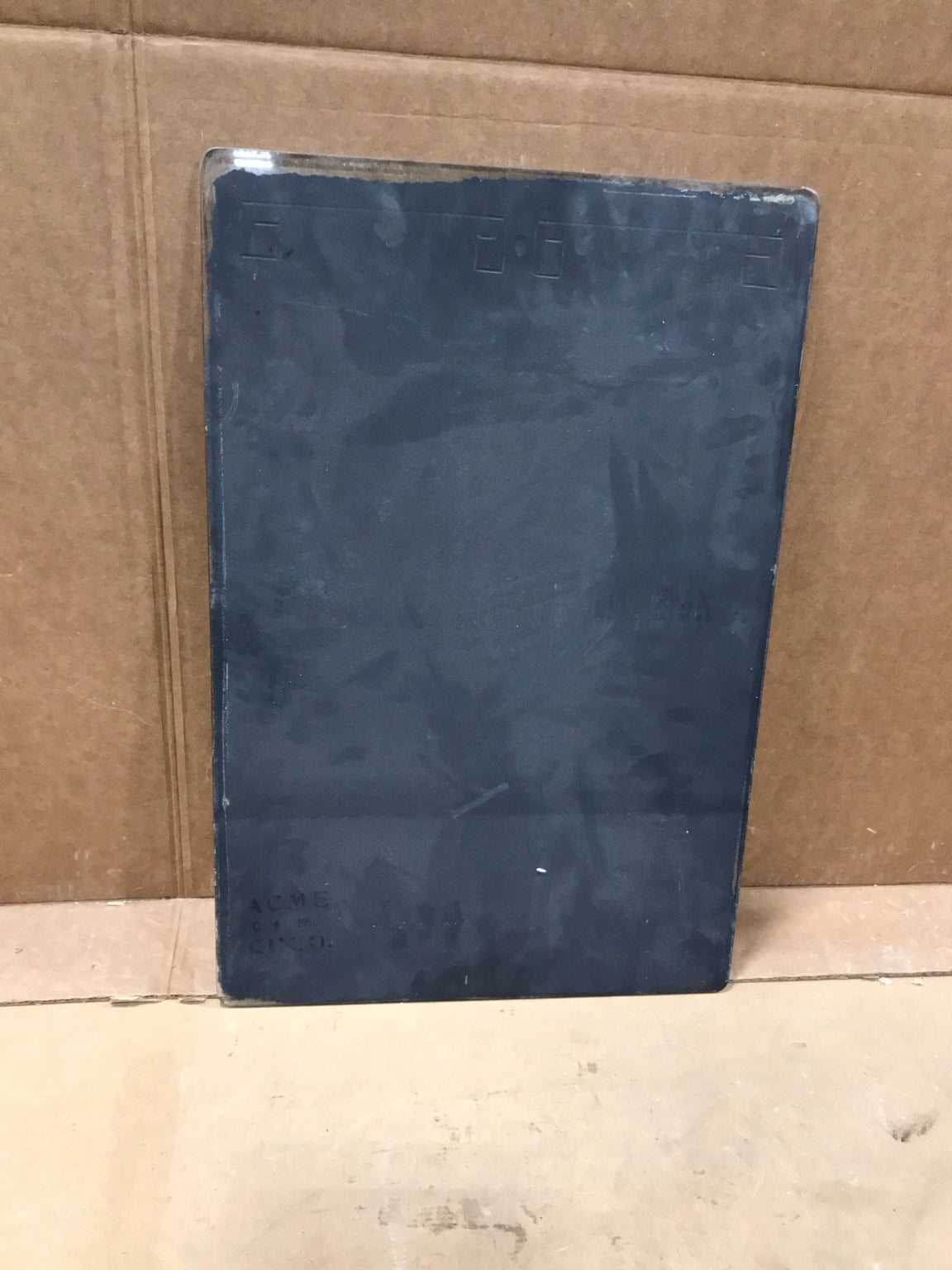 Vintage Art Deco Etched Vanity Mirror
