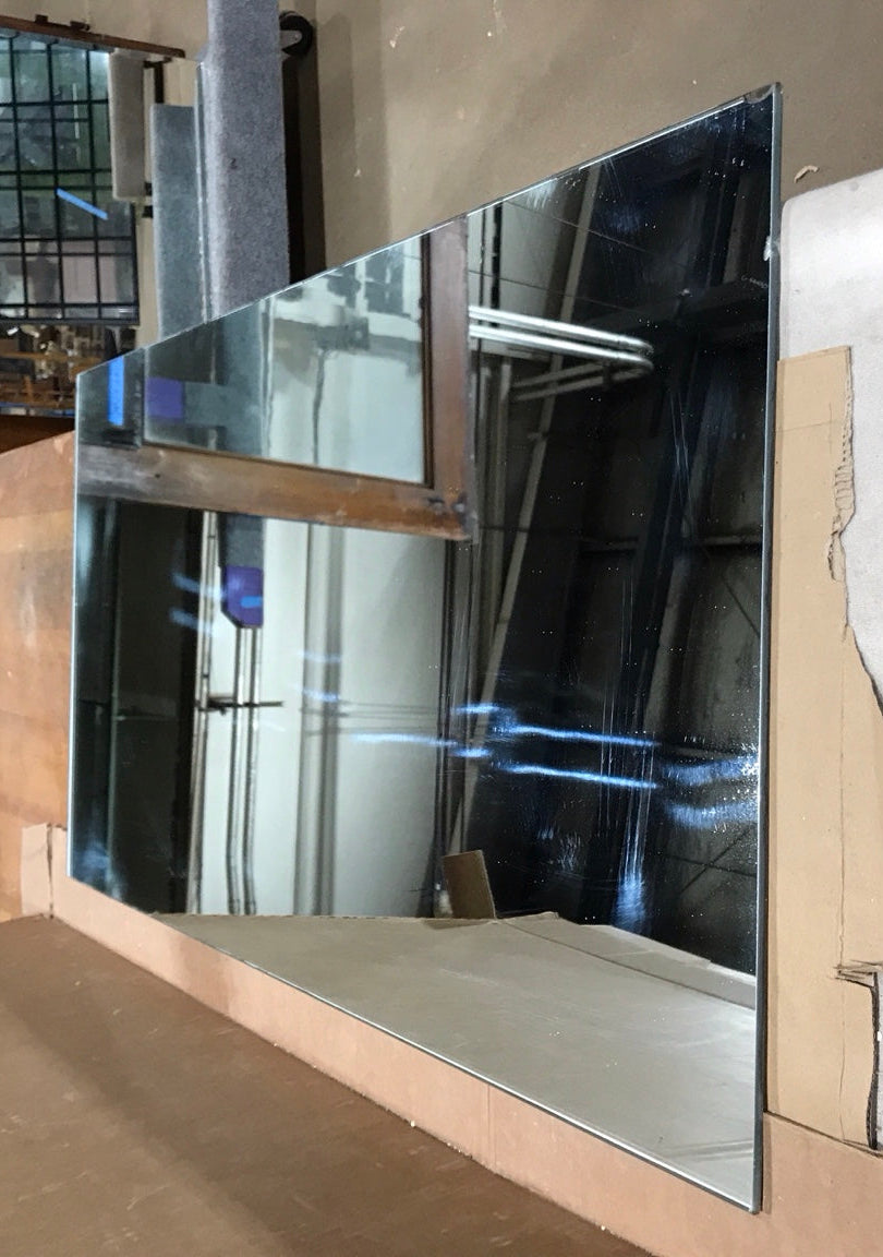 1980 Toledo Plate Frameless Vanity Mirror