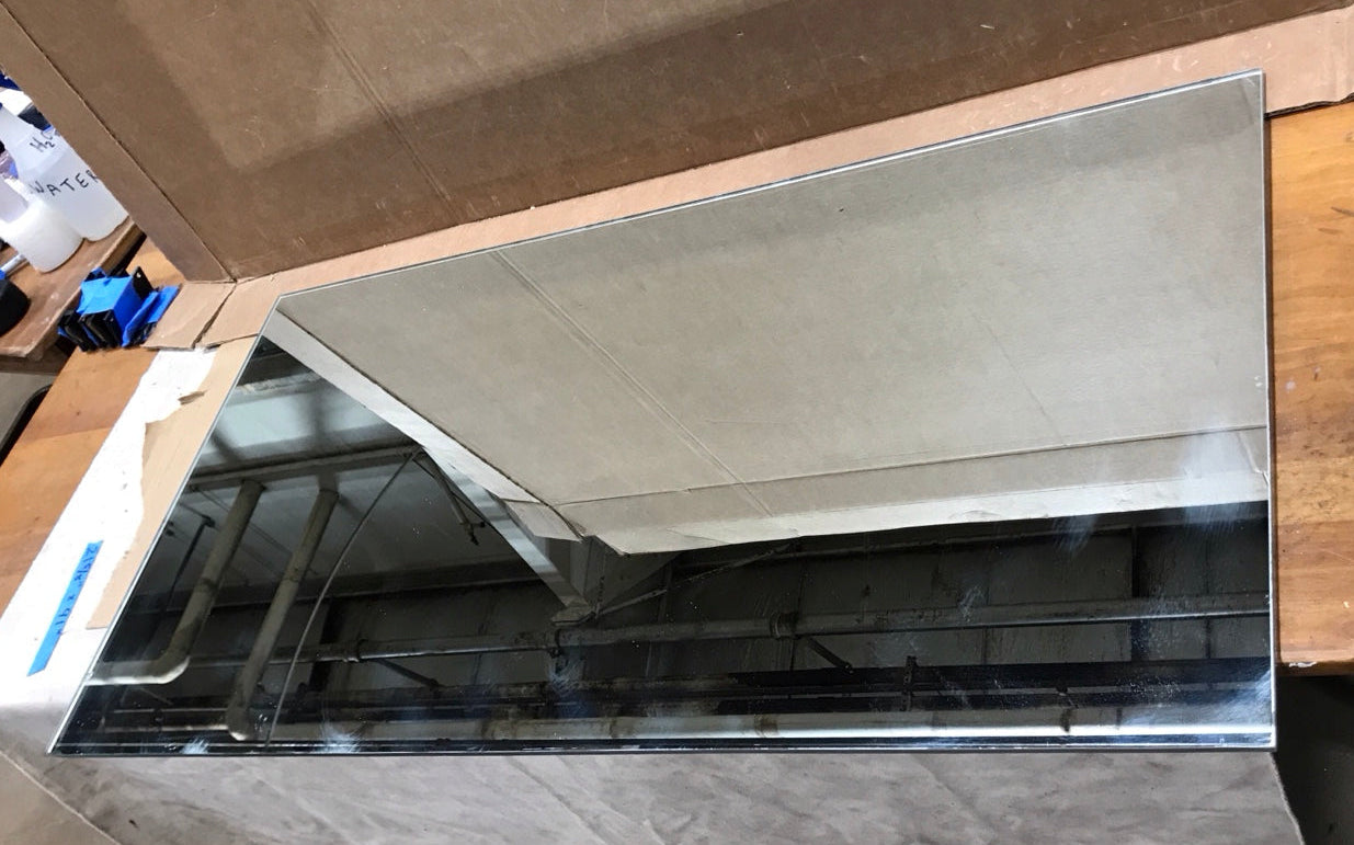 1980 Toledo Plate Frameless Vanity Mirror