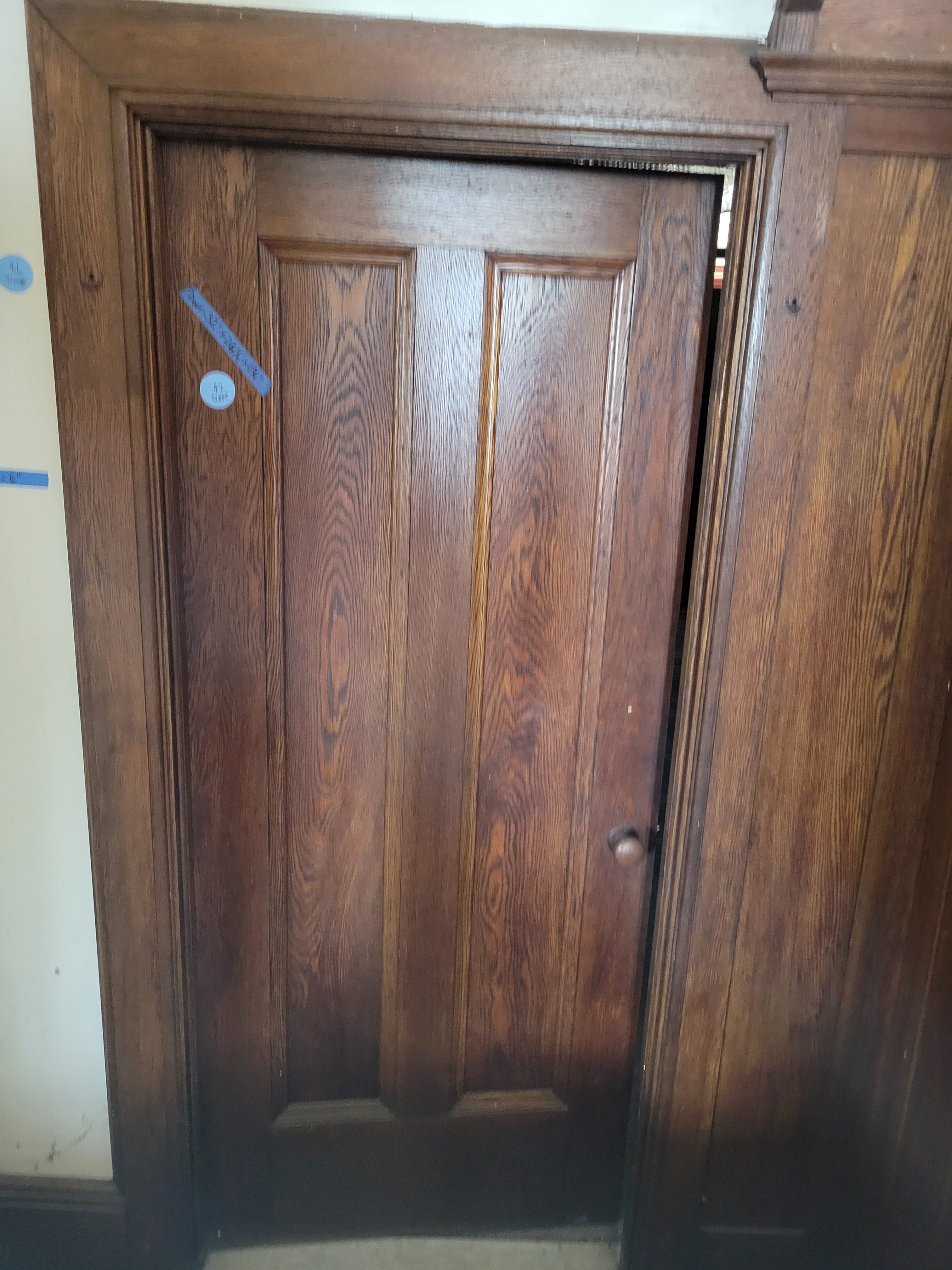 #42 Two Panel Interior Door with Frame