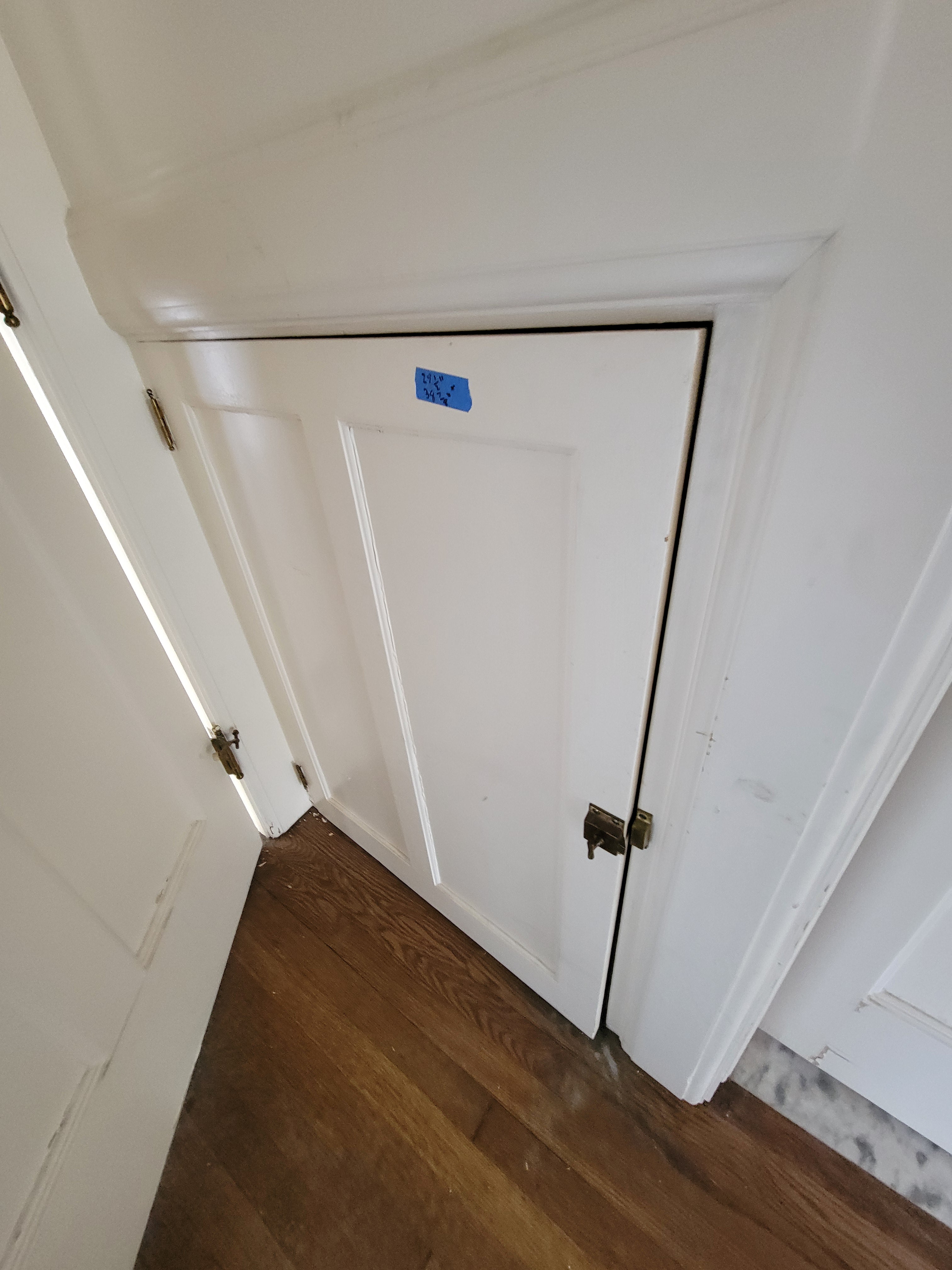 #63 Painted Two-Panel Interior Door