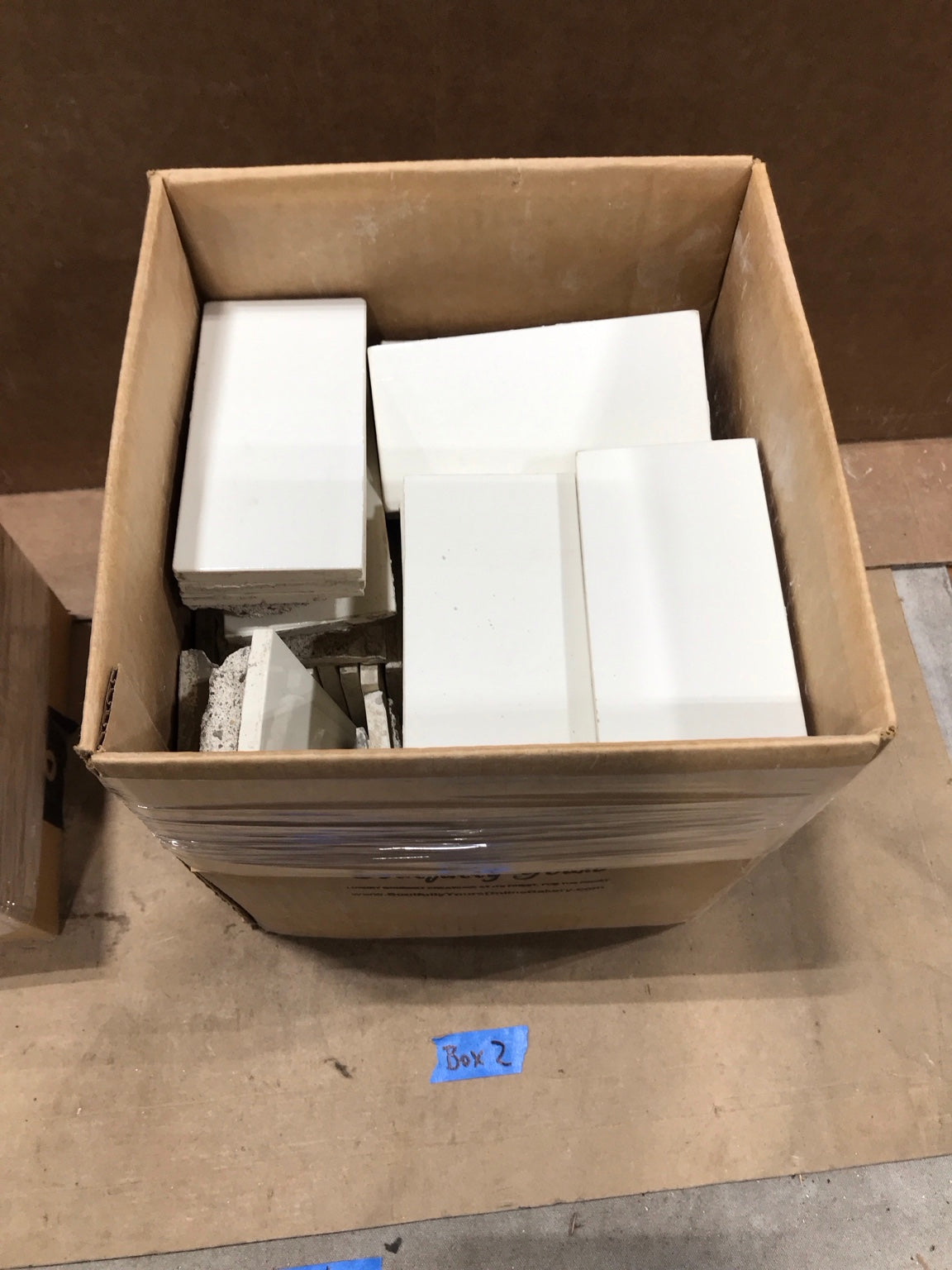 Glossy White Subway Tile Lot – 3" x 6" Ceramic Wall Tile