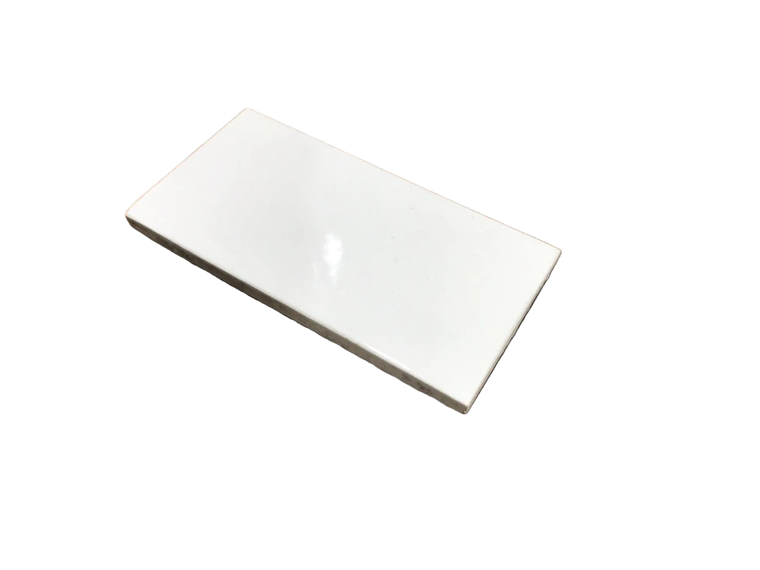 Glossy White Subway Tile Lot – 3" x 6" Ceramic Wall Tile