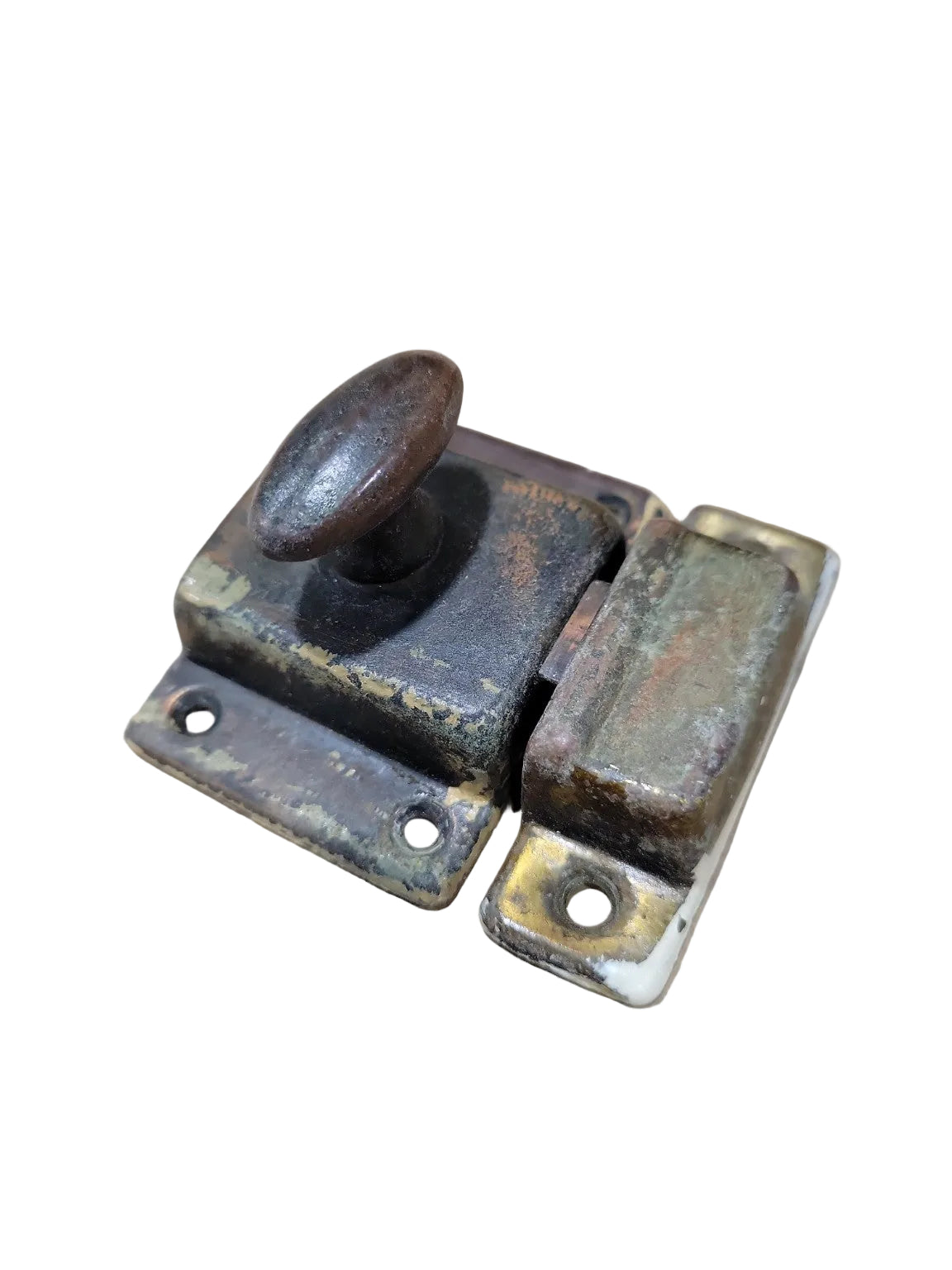 Vintage Brass & Copper Cabinet Cupboard Latch Set – Lot of 11