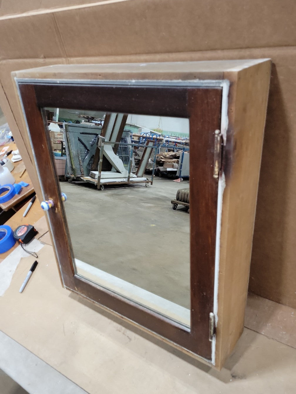 1916 Black Rock Mirrored Medicine Cabinet