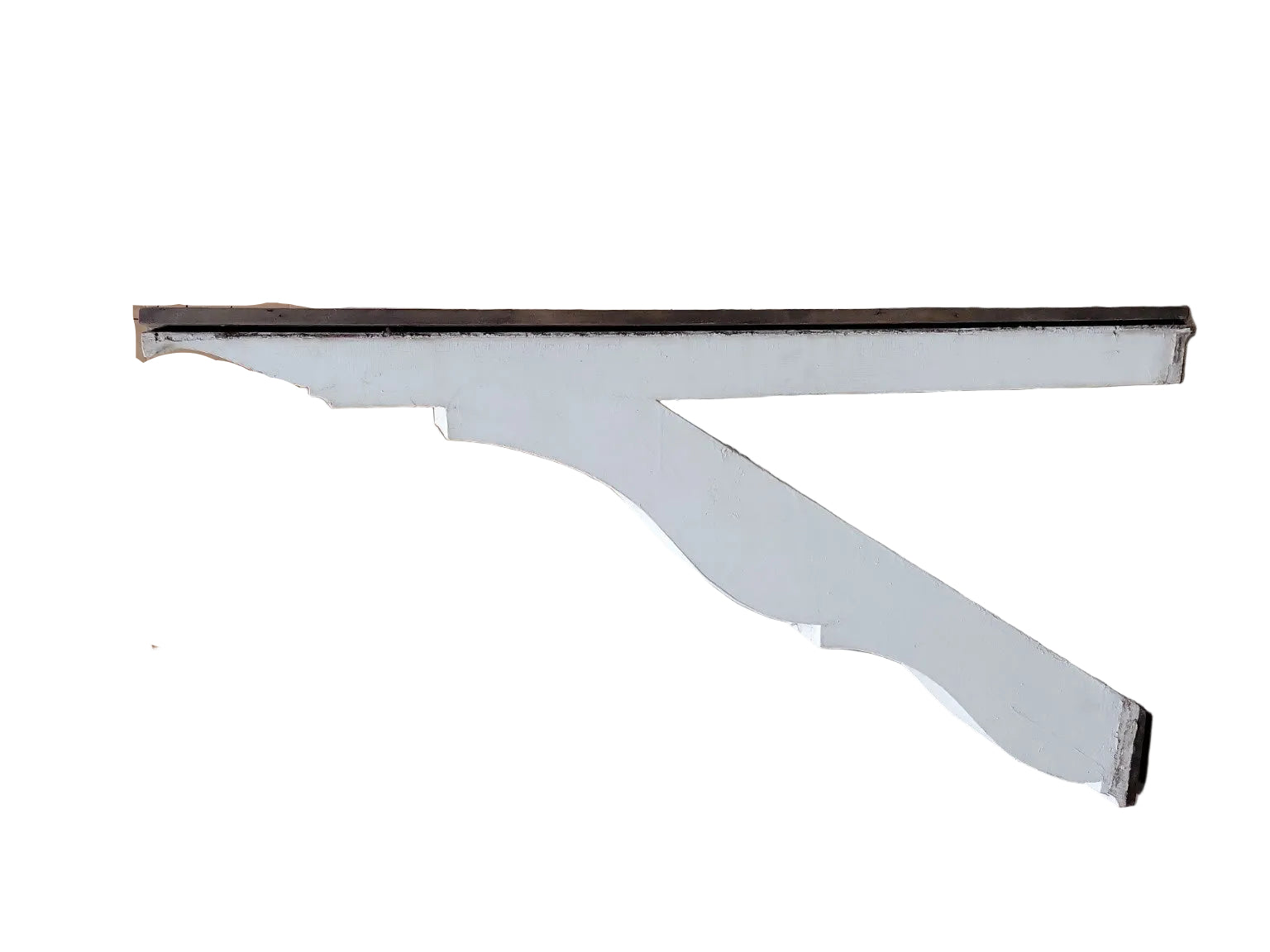 Vintage Scroll Cut Architectural Corbel Bracket