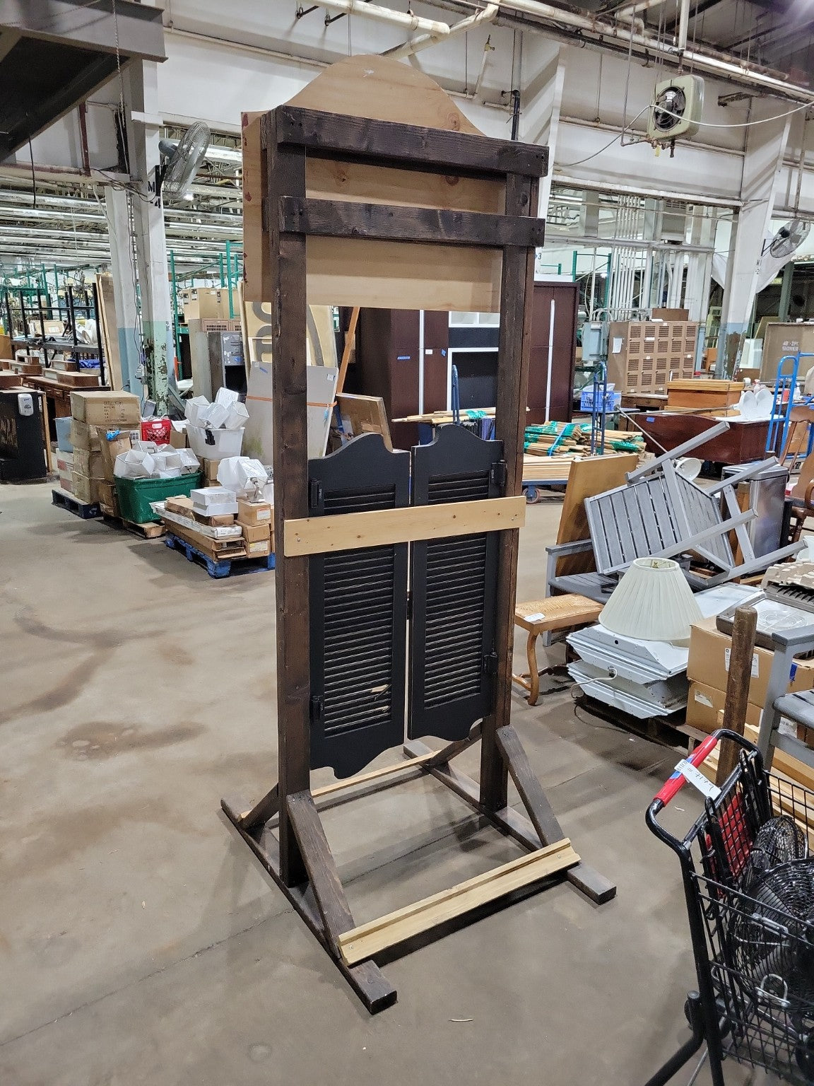 Western Saloon Swing Door Entry Display