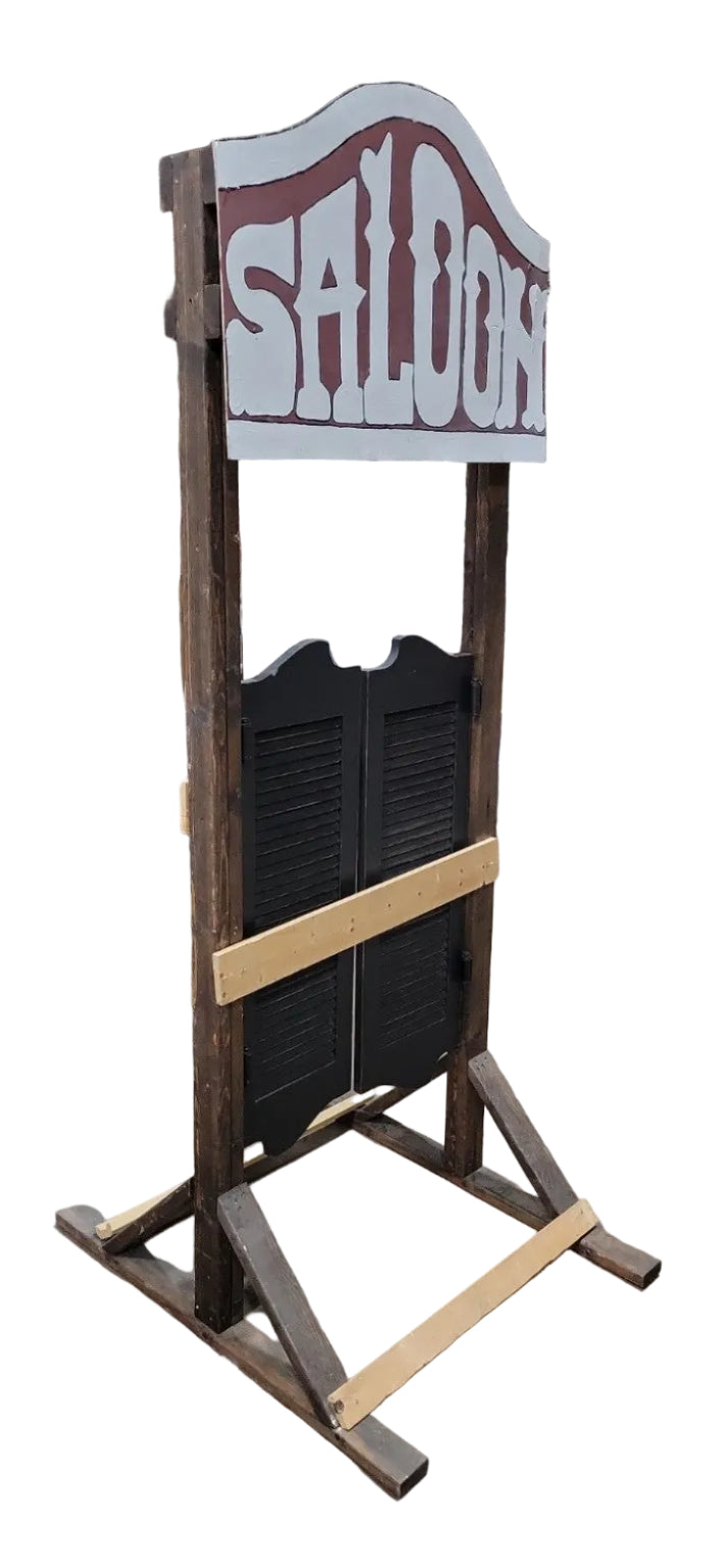 Western Saloon Swing Door Entry Display