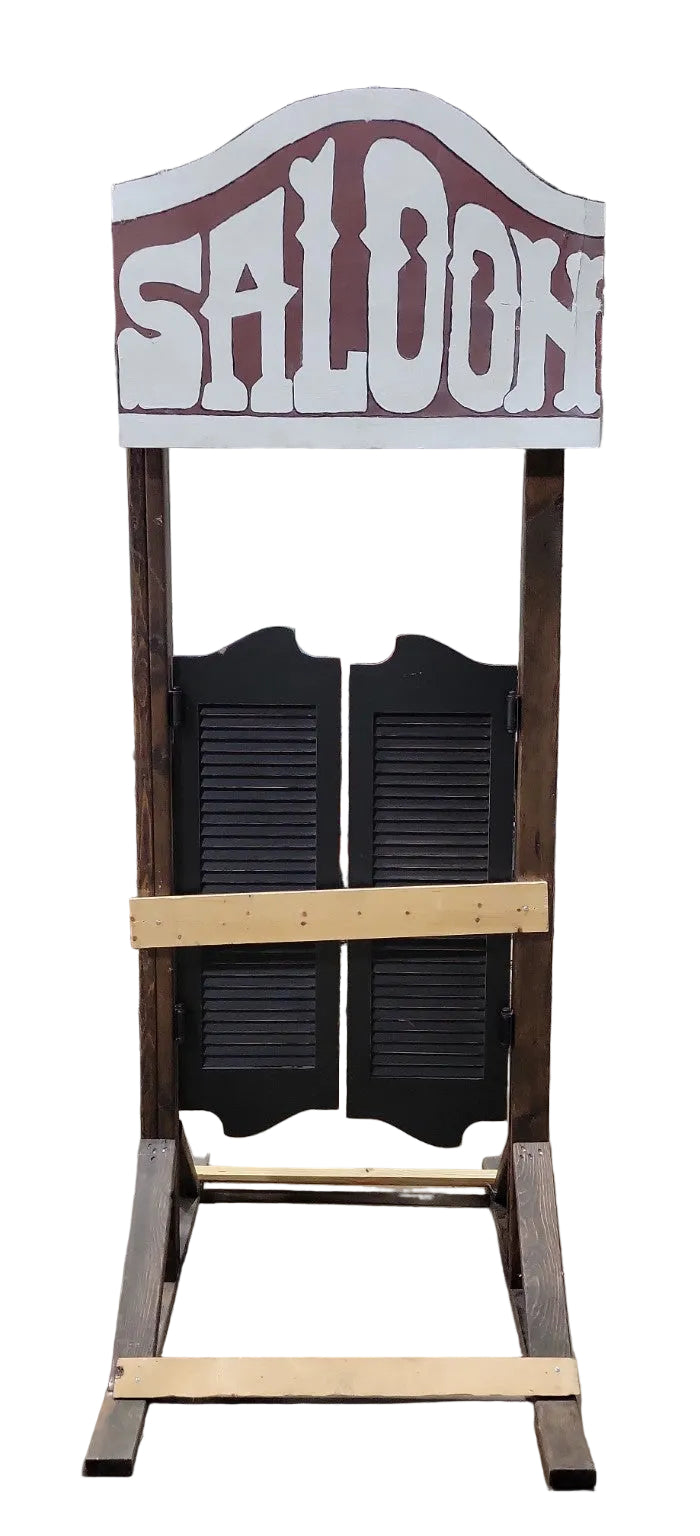 Western Saloon Swing Door Entry Display