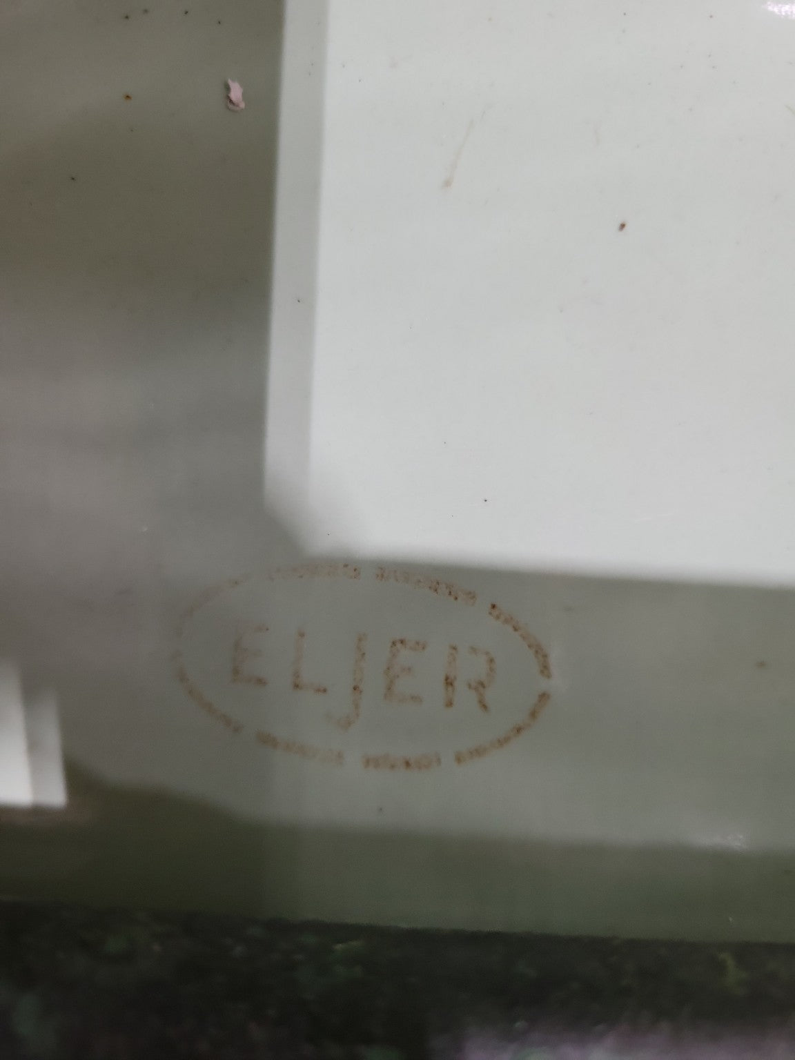 1949 Eljer Seafoam Green Vintage Toilet with Wood Seat