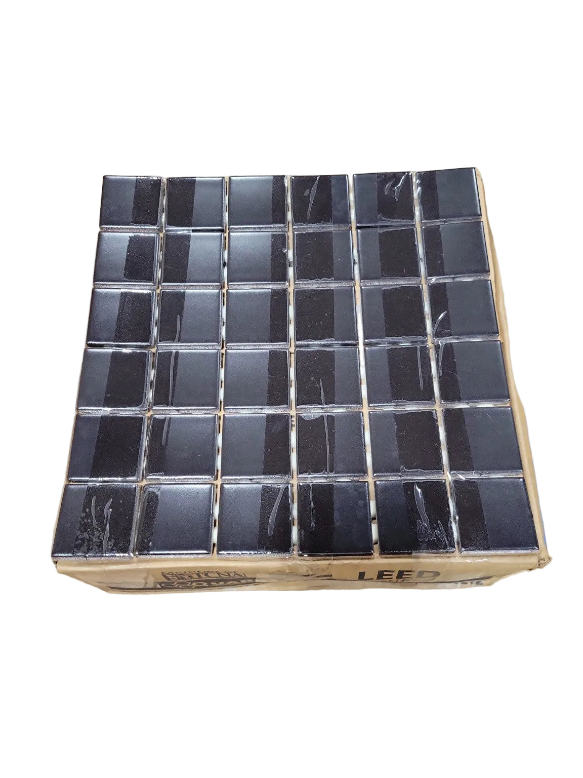 Quarry Tile Company Natural Hues Black 2x2 Mosaic Tile – 10 Sq Ft Lot