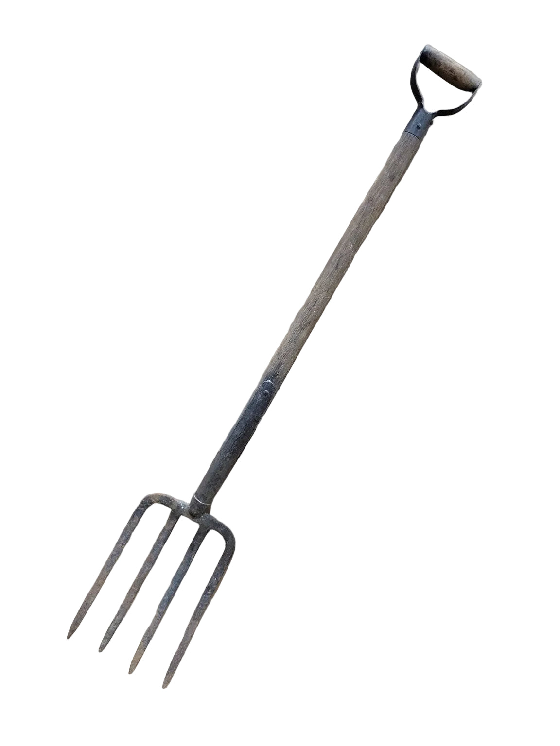 Vintage Four-Tine Garden Digging Fork