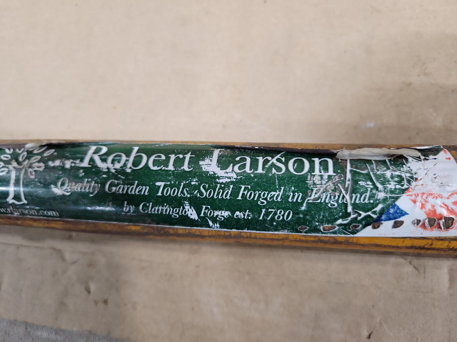 Robert Larson English Forged Garden Fork