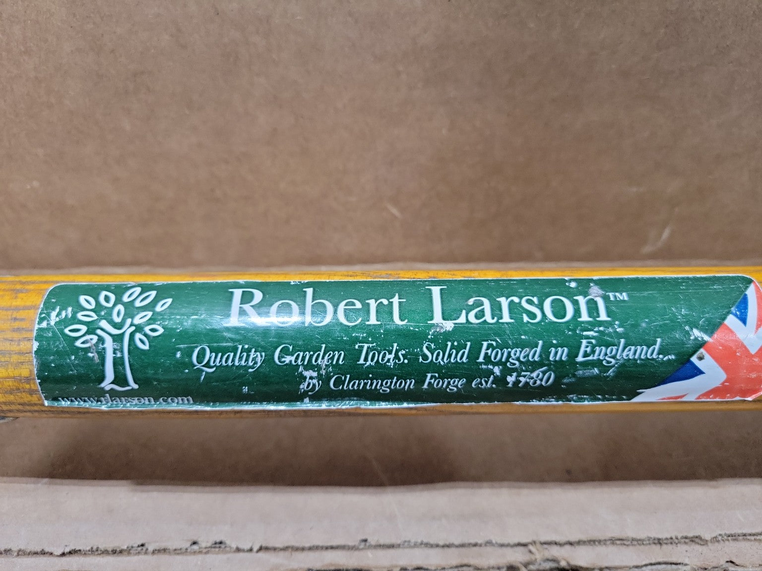 Robert Larson English Forged Border Spade