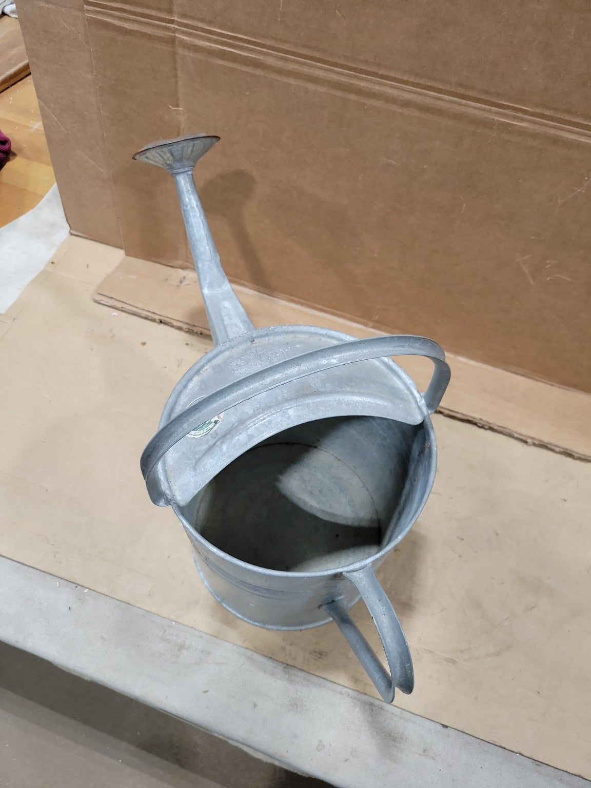 Vintage Haws Galvanized Steel Watering Can