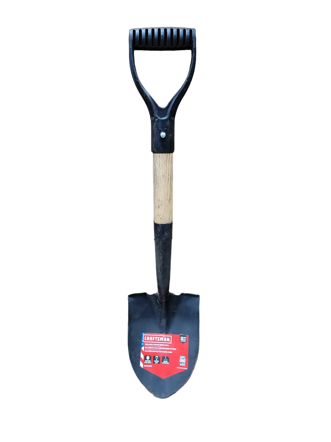 Craftsman Compact Digging Shovel – Steel Blade Garden Spade