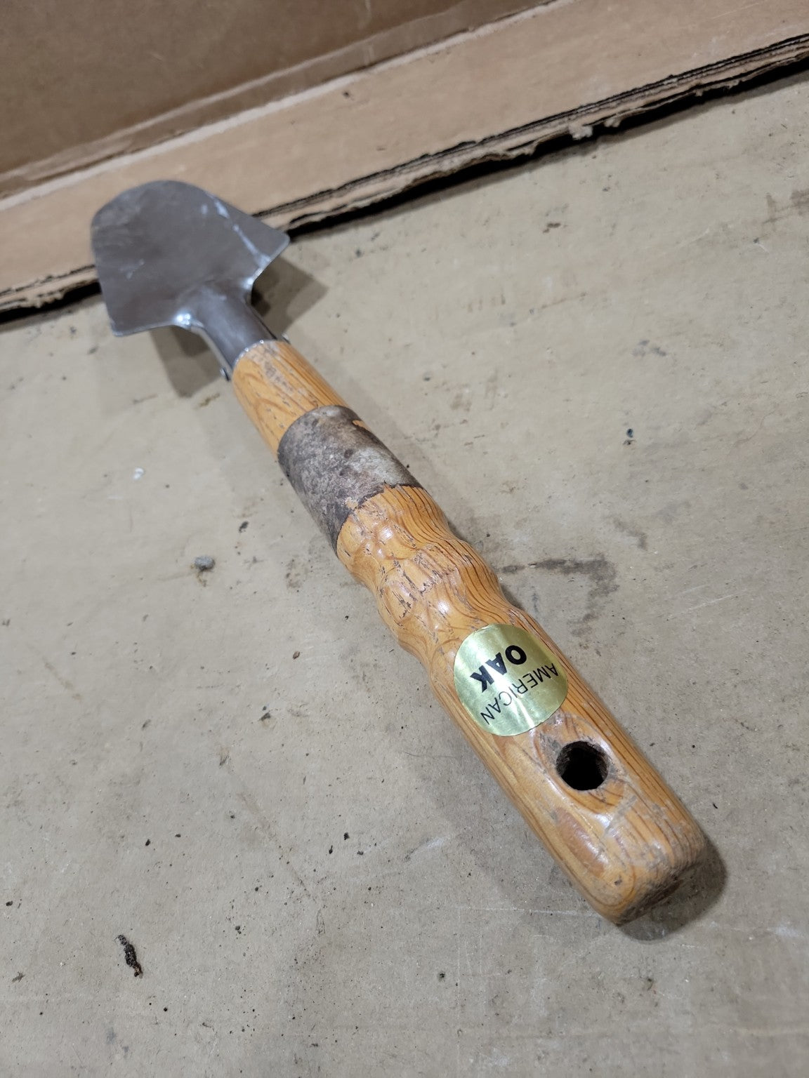 American Oak Stainless Steel Garden Trowel