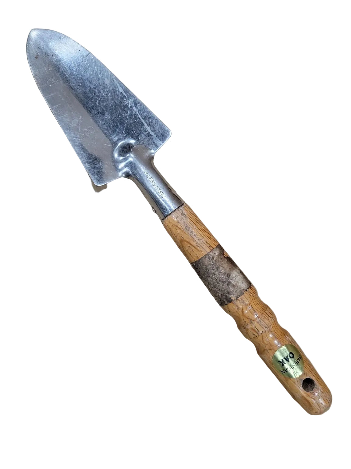 American Oak Stainless Steel Garden Trowel