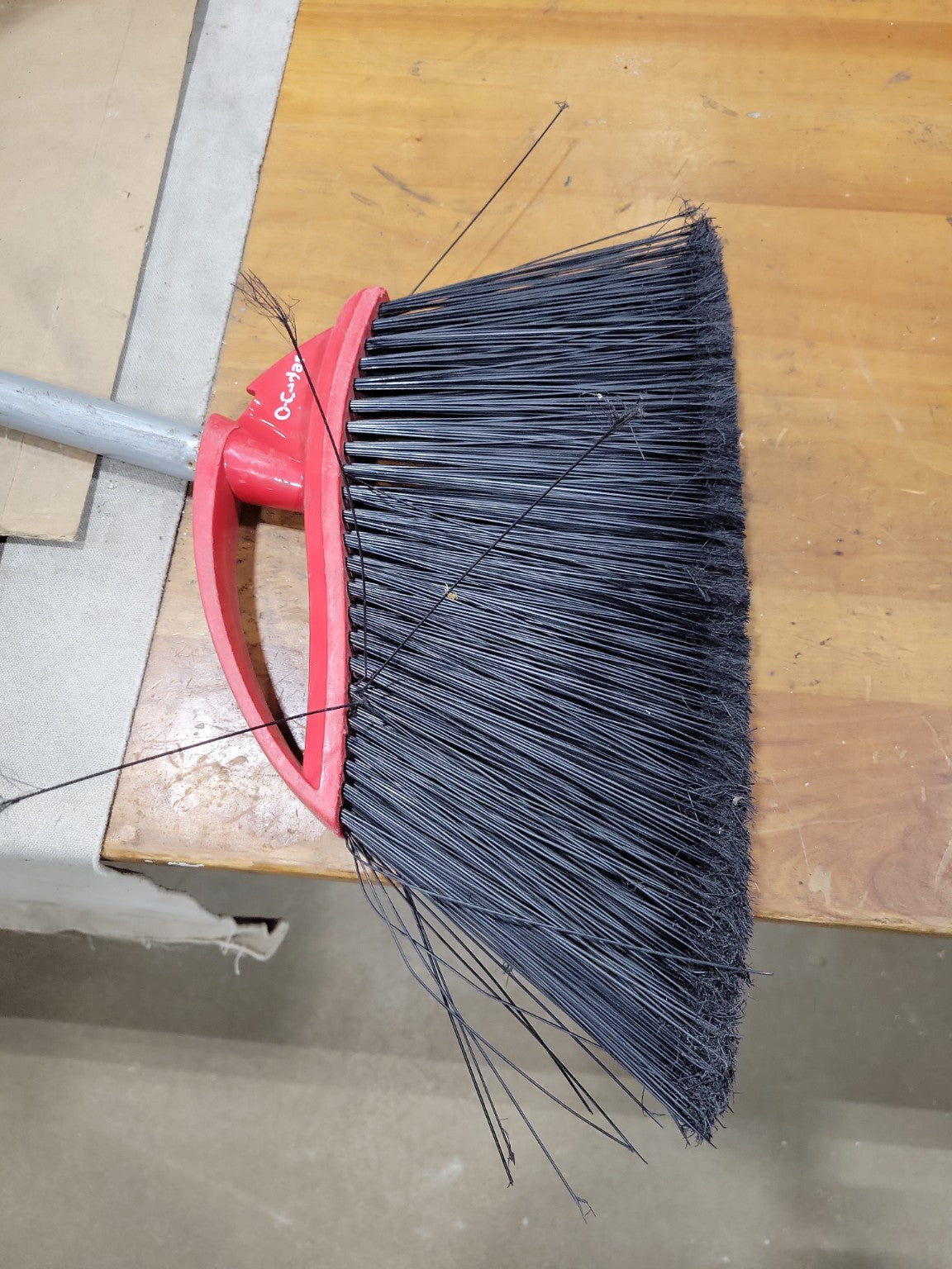 O-Cedar Angle Broom with Steel Handle
