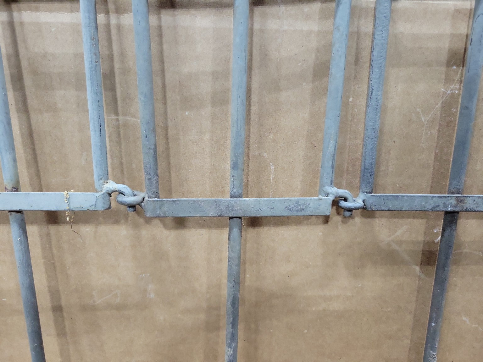Vintage Metal Garden Border Fence Panels Set
