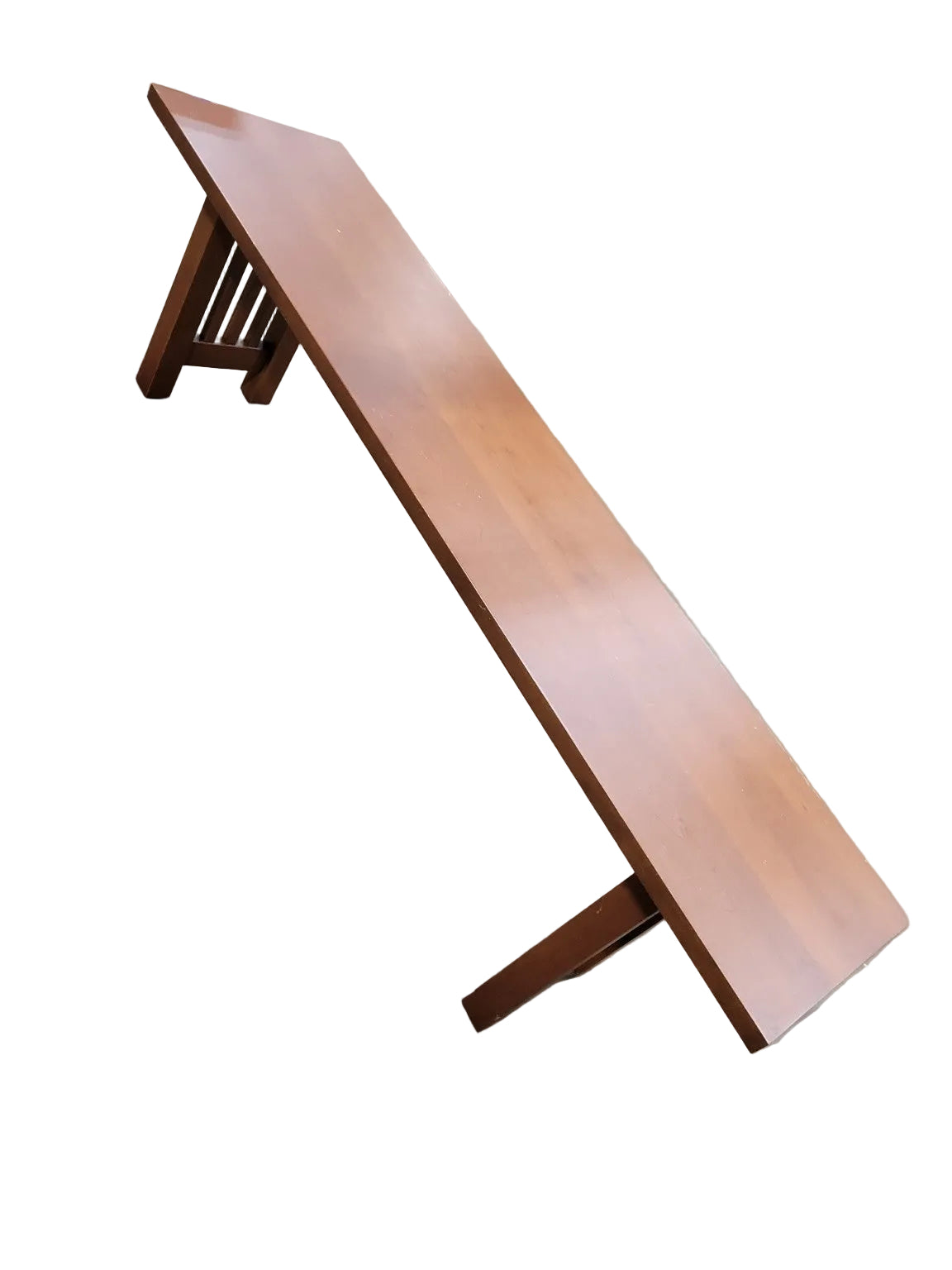 Mission Style Cherry Wood Bench – 60" Console Bench