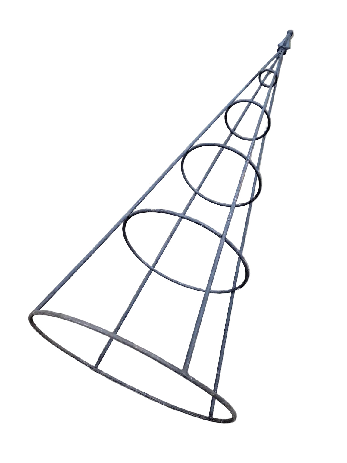 Decorative Wrought Iron Obelisk Garden Trellis – 42 1/2"