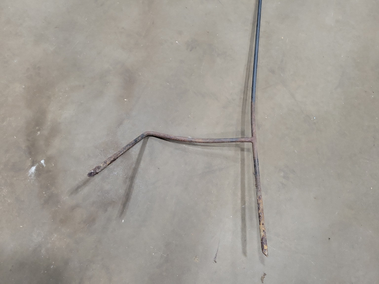 Forged Iron Shepherd’s Hook Garden Hanger – 79 1/2"