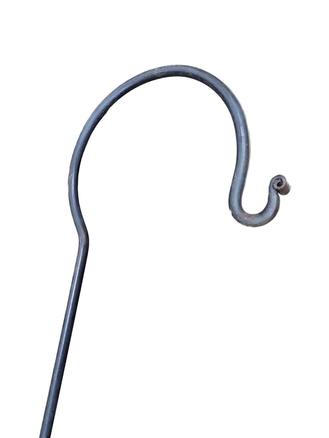 Forged Iron Shepherd’s Hook Garden Hanger – 79 1/2"