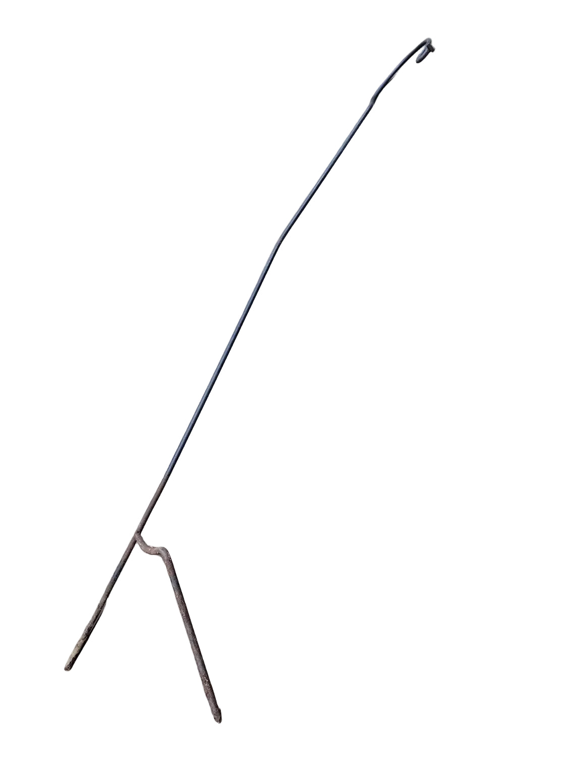 Forged Iron Shepherd’s Hook Garden Hanger – 79 1/2"