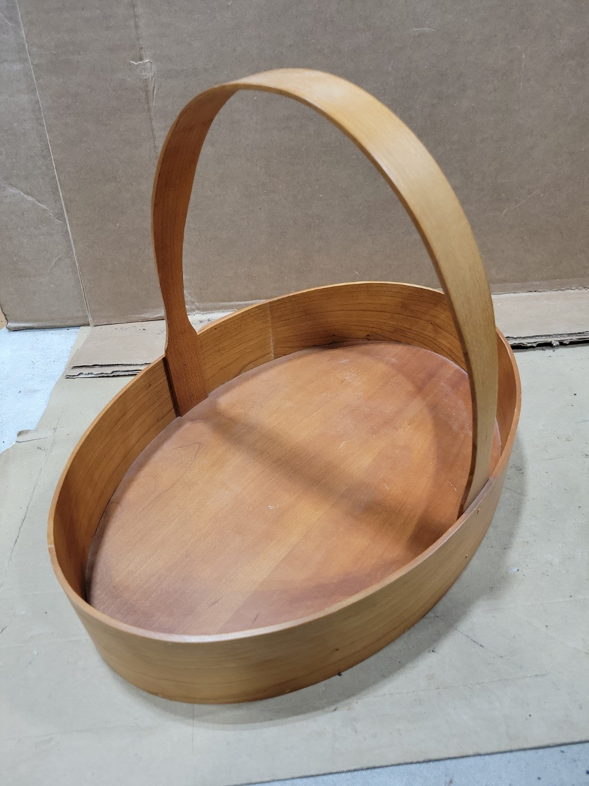 Set of 5 Handcrafted Bentwood Serving Baskets