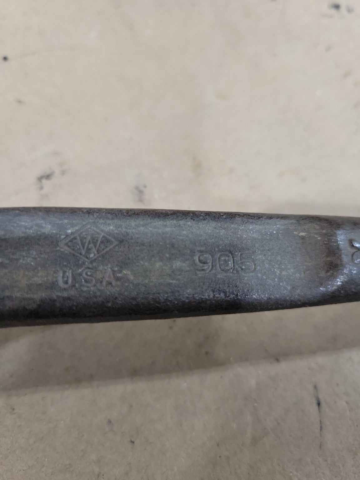 Vintage VAP USA 7/8" Slagging Wrench Alignment Bar – Hardened Steel