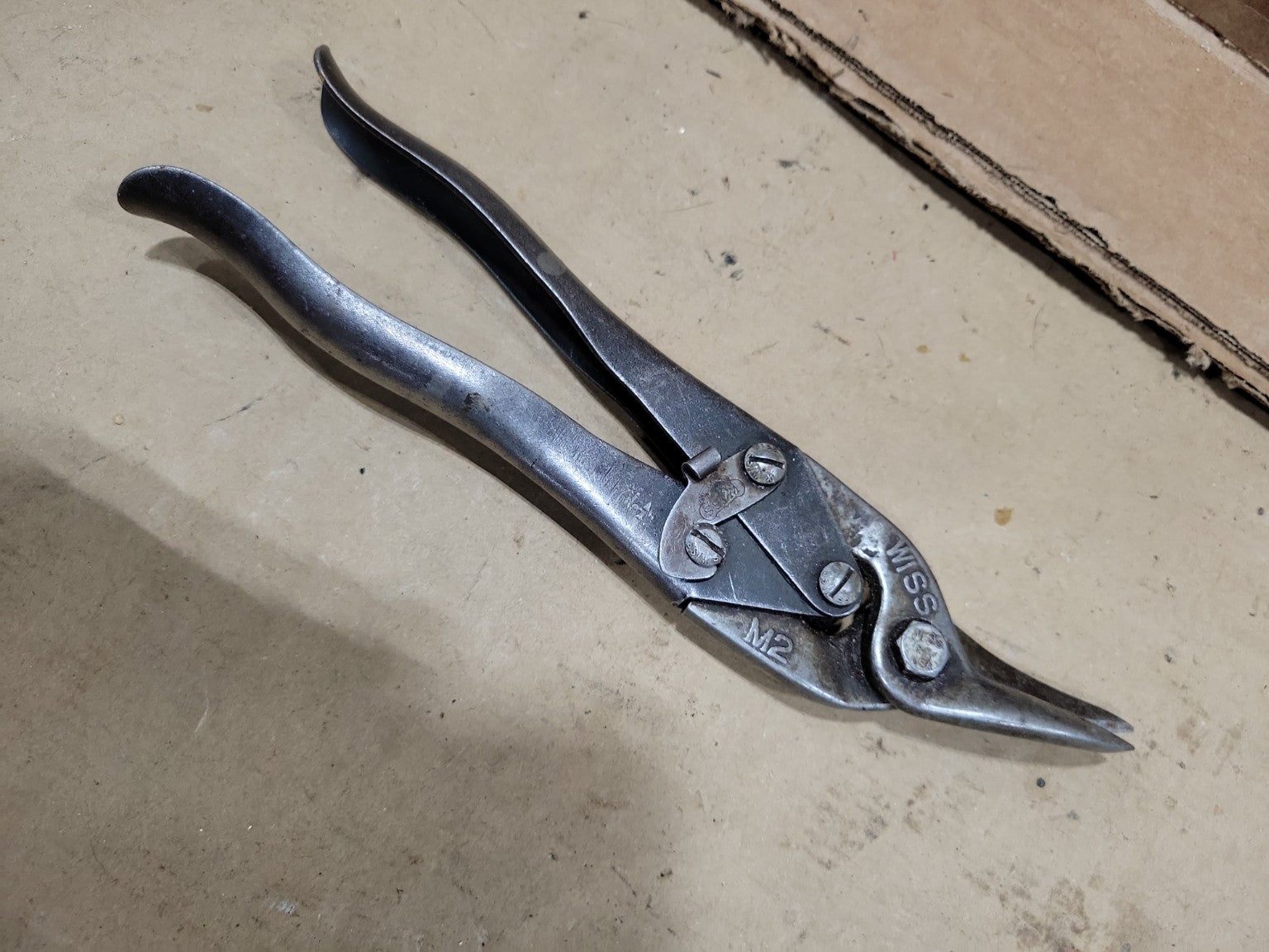 Vintage Wiss M2 Aviation Tin Snips – USA Sheet Metal Shears