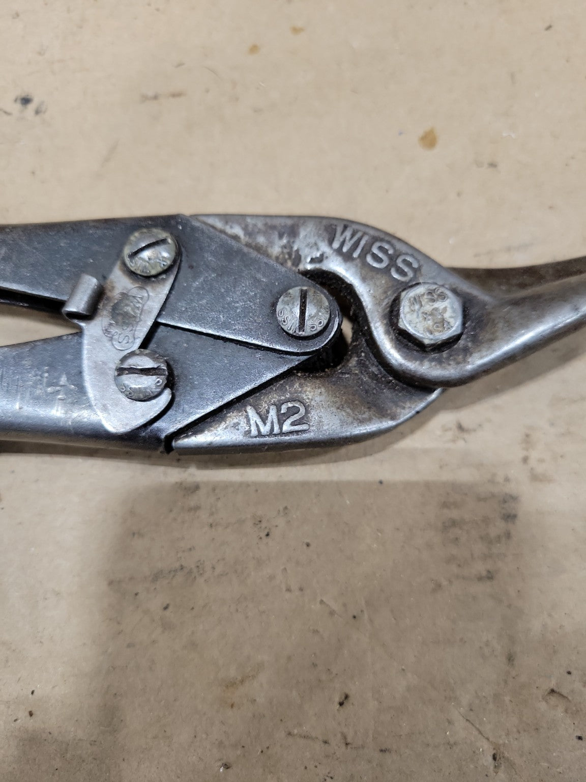 Vintage Wiss M2 Aviation Tin Snips – USA Sheet Metal Shears