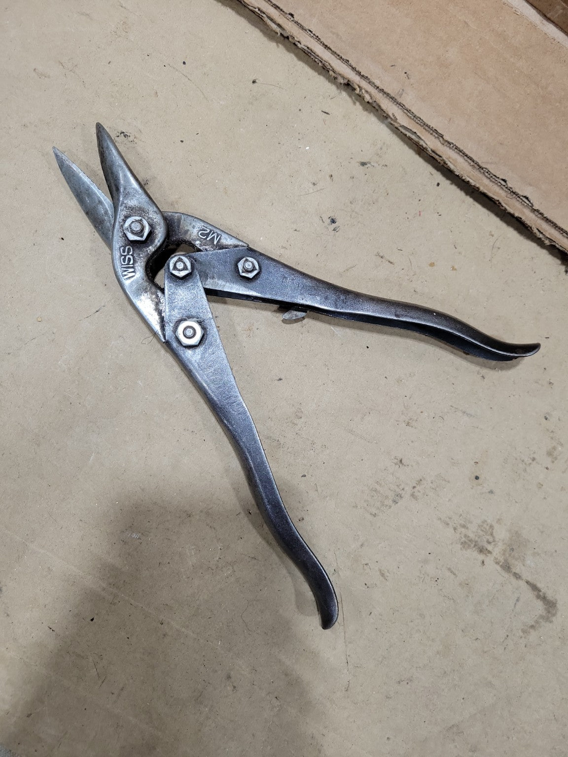 Vintage Wiss M2 Aviation Tin Snips – USA Sheet Metal Shears