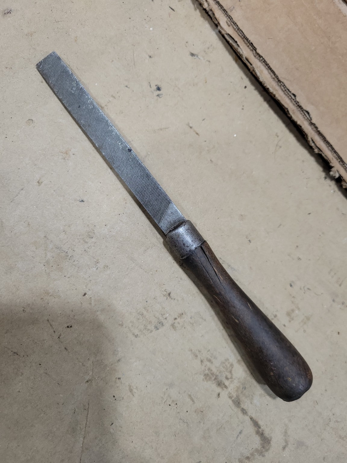 Vintage Cabinetmaker’s Half-Round Hand File